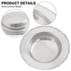 1 Pcs Stainless Steel Sink Filter For Kitchen Sink Bath Numerous Holes S/M/L