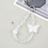 Short Butterfly Beaded Phone Charm Bag Pendant Ins Style
