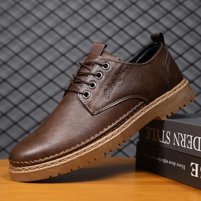 Men Leather Casual Shoes Men 2024 Summer Brand Comfortable Flat Shoes for Men Trendy Sneaker Men Oxfords Shoes
