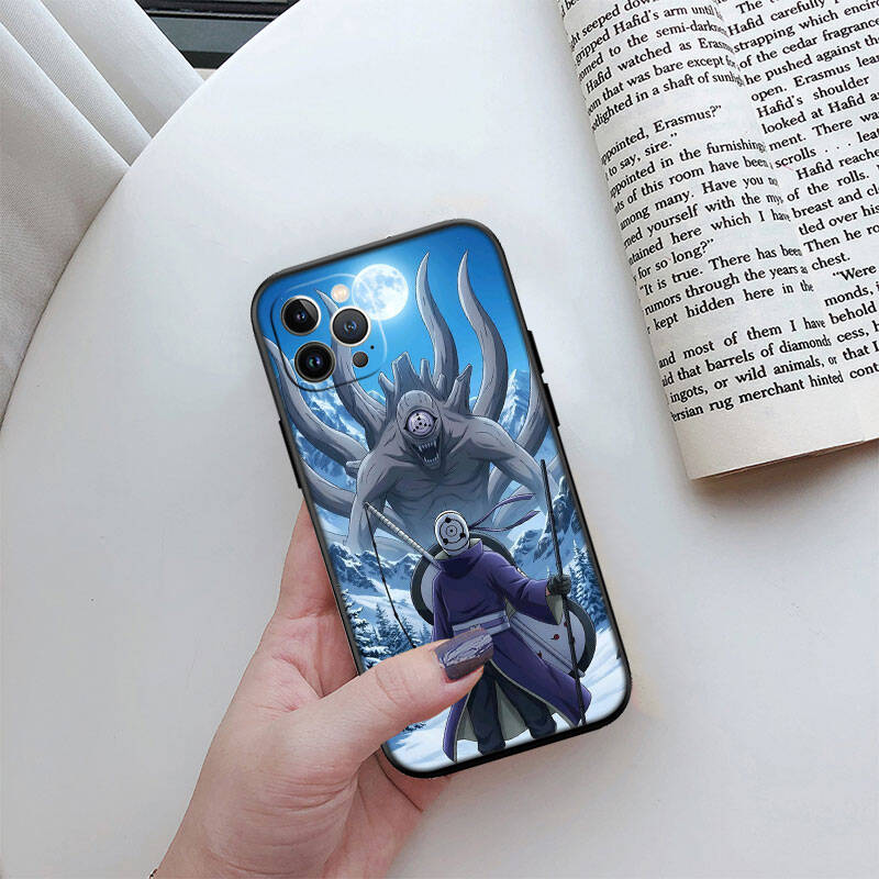MH151 Uchiha Obito Phone Shell Case for iPhone 7 8 11 12 13 14 15 16 17 16E XS Pro Max XR X SE Air
