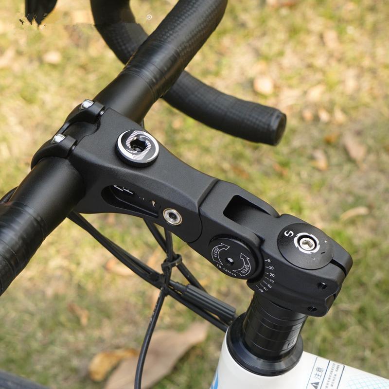 Bicycle Stem Adjustable Aluminum 100/140mm 31.8mm Handlebar Compatible Durable Secure Fit for Road and Mountain Bikes