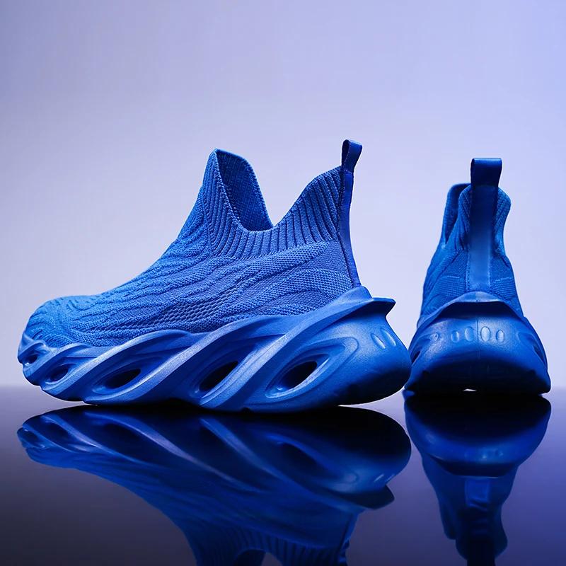 Herresko Sneakers Mannlig tenis Luksussko Herre fritidssko Trener Løp Pustende mote loafers Løpesko for menn