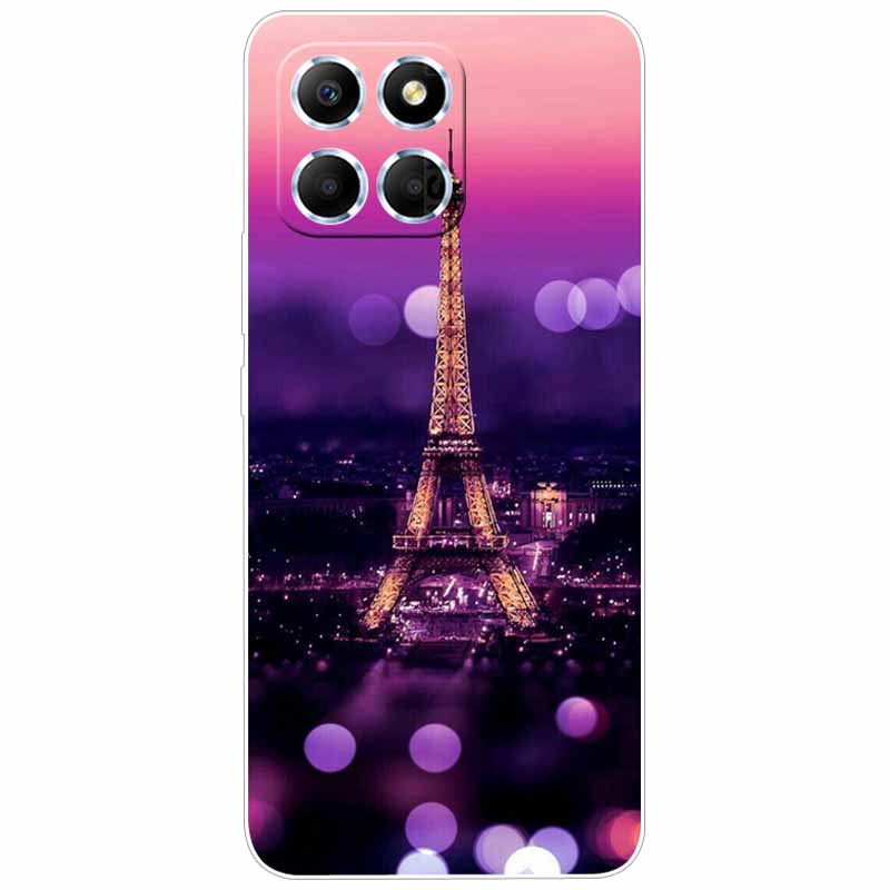 Soft Case For Honor X6 2022 Covers Para Silicon Print Marble TPU Clear Phone Coque for Huawei Honor X6 4G Transparent Bumper X 6