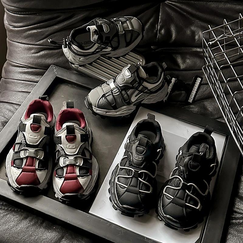 2025 New Children Casual Shoes for Girls Boy Spring Fashion Korean Style Soft Sole Anti-slippery Versatile Chic Sneakers