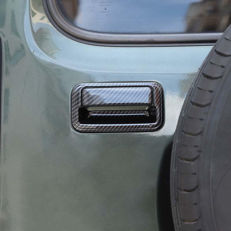  Tailgate Handle Shell Decoration Stickers For Suzuki Jimny 2012-2017 Car Interior Accessories