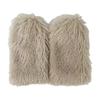 Fellimitat Lockiges Flauschiges Beinwärmer 40cm Knielang Mädchen Socken Warmer Knieschutz Spicy Girls
