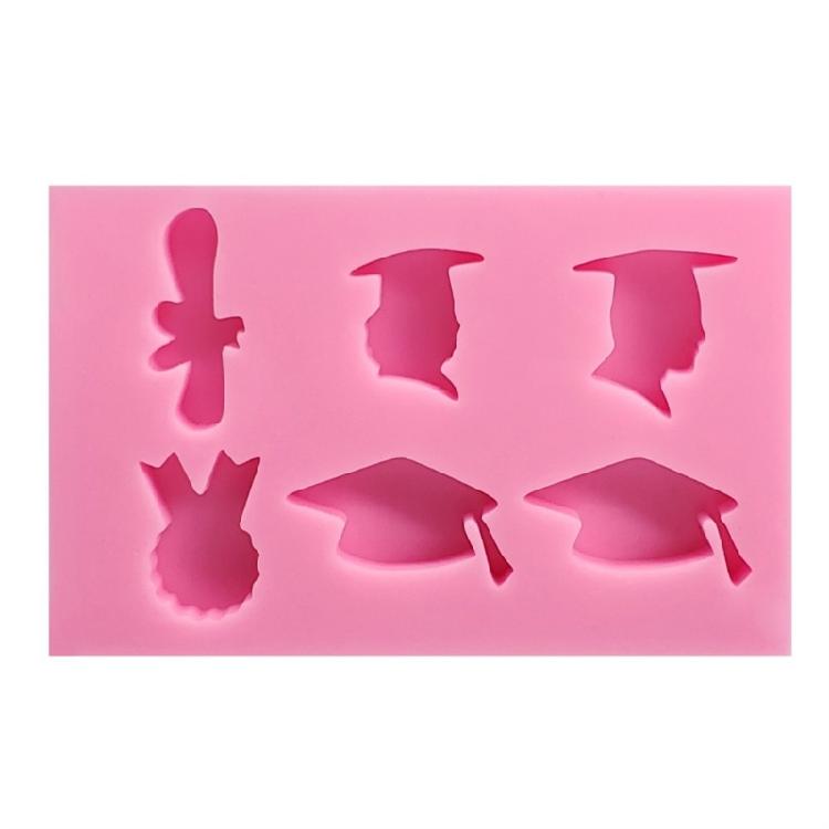 DIY Graduation Cap Baking Mold Birthday Cookie Tools Cake Decorating Tools