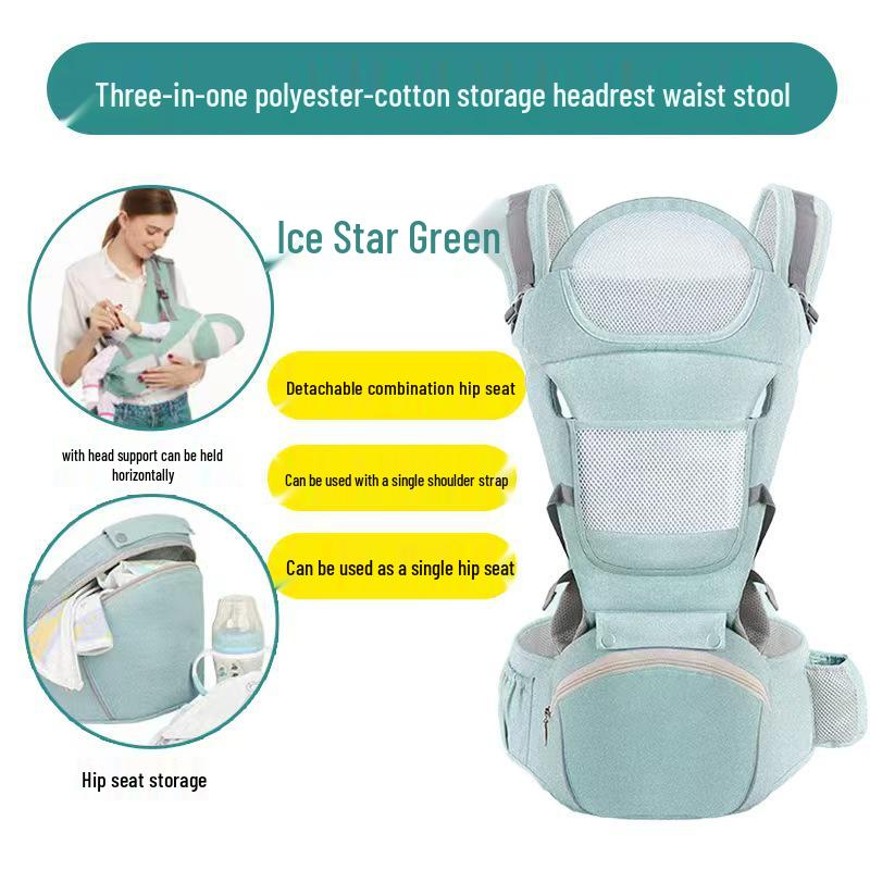 Lichtgewicht Draagzak: Multifunctionele Heupdrager voor voor en achter voor alle seizoenen