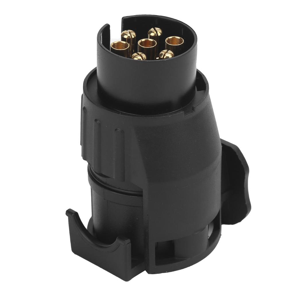 2pcs Trailer Plug Adapter Kit 7 To 13 Pin 13 To 7 Pin Connector Set Truck Interface RV Power Cord So