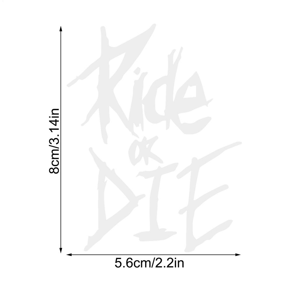 Car Window Sticker Truck Lettering Decals Waterproof Door Windshield Self-adhesive Decorative Sticker for  Motorcycle Bike