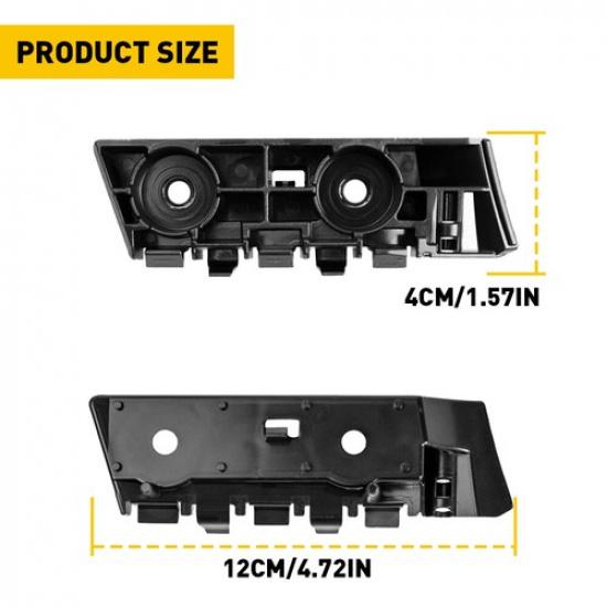 Fits For 2015 2016 2017 Ford Mustang Left+Right 2Pcs Front Bumper Bracket USA