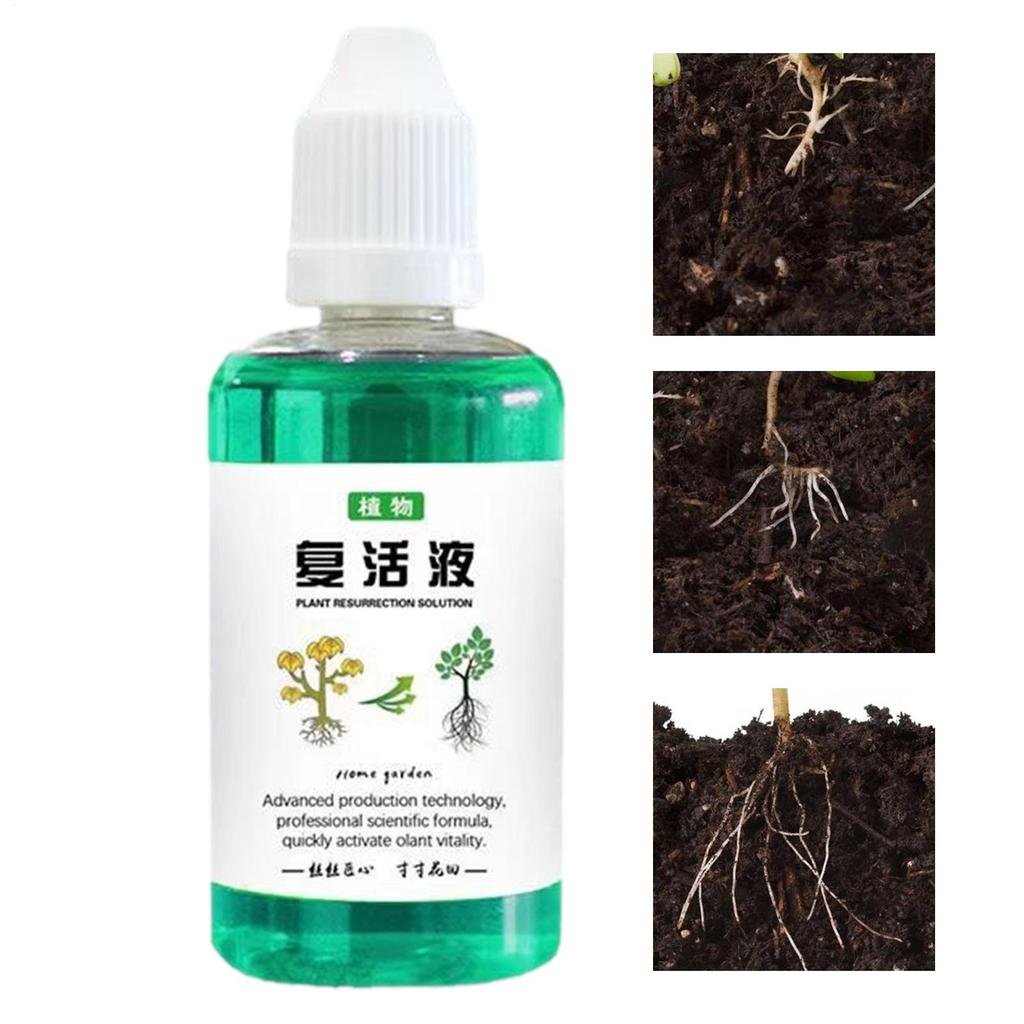50ml Plant Root Stimulator, Liquid Fertilizer Nutrient Solution for Faster Growth, Indoor Outdoor Root Booster for Home Garden