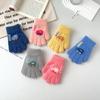 eipatu Knitted for Boys and Cold Warm Winter Gloves for Perfect for Playing in the and Ages Kids' Gloves, Five-Finger, Girls, Protection, Babies,