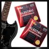 Alice AE538 Electric Guitar Strings Set: Complete Steel Wire Set with 1st and 2nd Strings