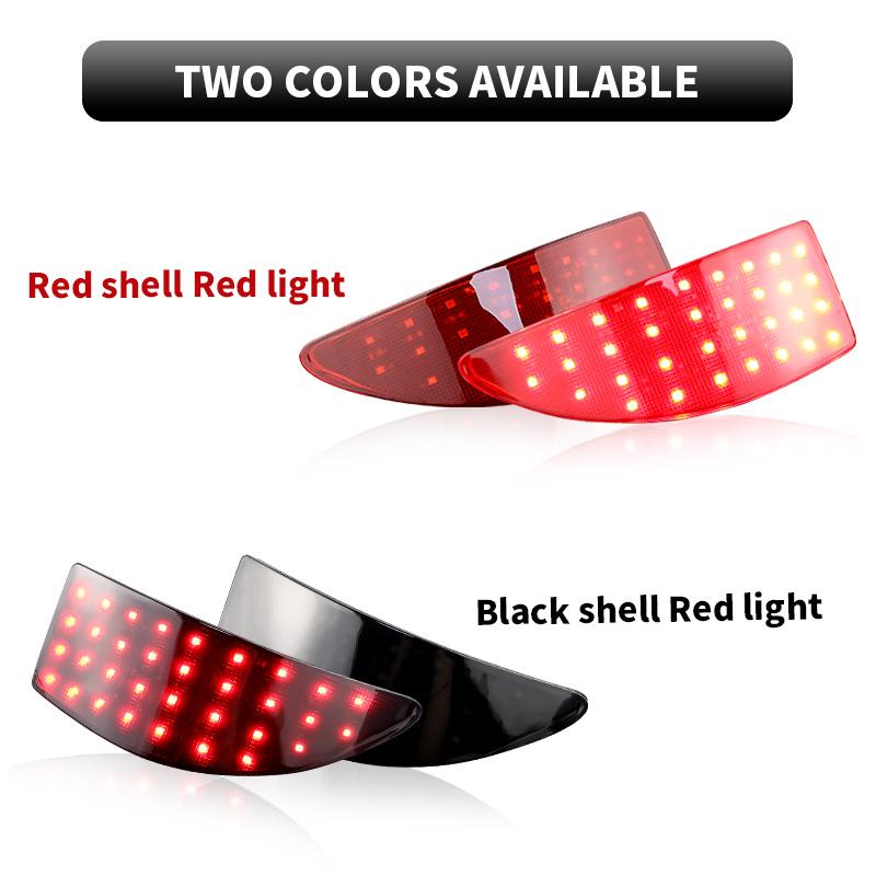 2PCS LED Rear Bumper Light For Lexus IS 250 IS 350 (XE20) 2006 2007-2013 Car Accessory Bumper Lamp OEM: 8191053021 LX1184100