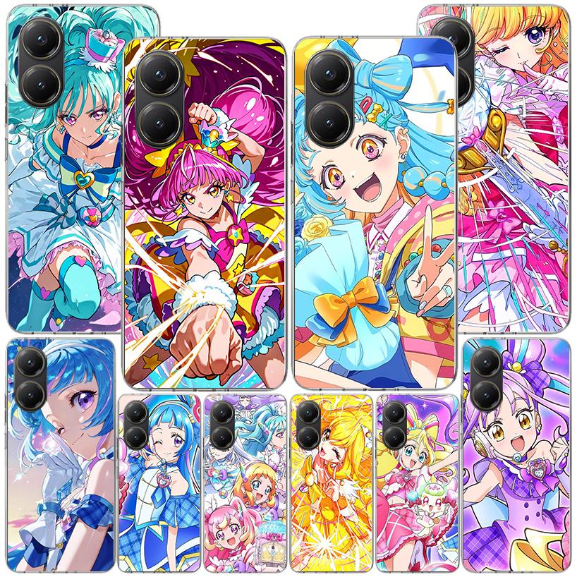 Pretty Cure Anime Handyhülle Für Xiaomi Poco X7 X6 X5 Pro F7 Ultra Redmi 15C 15 13C 13 12C 12 10 10A 10C 9 9A 9C 9T Hülle Poco X