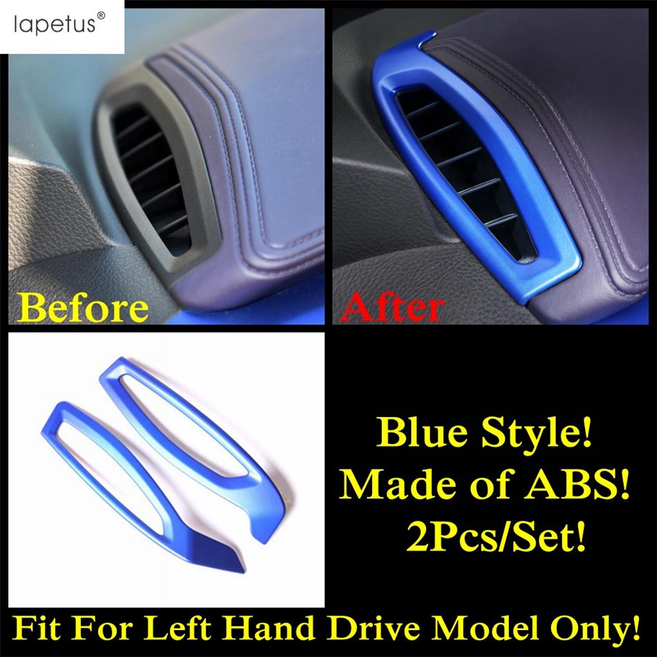 

Head Light Lamp Handle Bowl Shift Gear Knob Steering Wheel Cover Trim For Toyota C-HR CHR 2016 - Blue Accessories Interior Side Air AC Vent