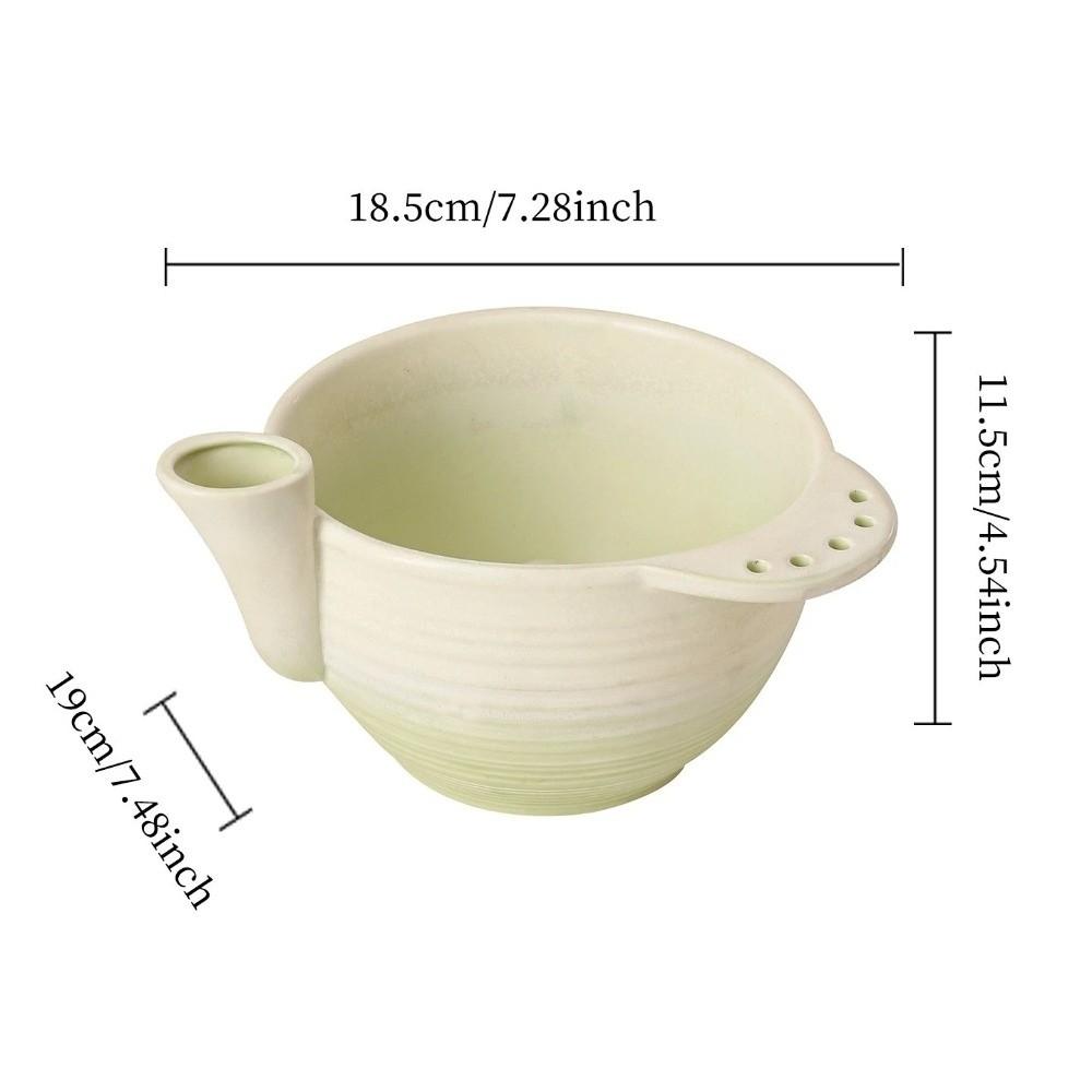 Large Capacity Ceramic Berry Washer Self-Rotating Fruit Cleaner Easy To Clean