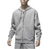 Jordan Essentials Solid Color Hooded Zip-Up Casual Jacket Men Outerwear Dark-Grey FJ7772-091