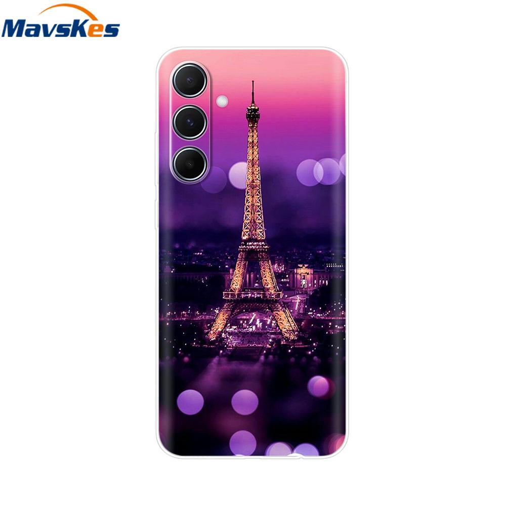 Clear Silicon Case For Samsung Galaxy M54 5G Case SM-M546B Soft Phone Cover For Samsung M54 GalaxyM54 M 54 Protective Shell Para