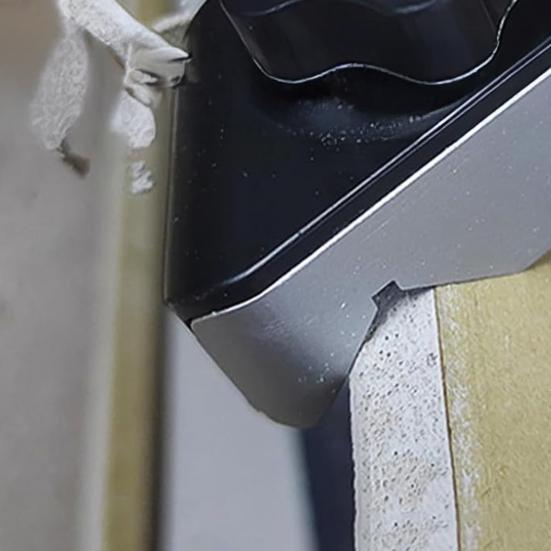 Drywall Chamfer Tool Plasterboard Fast Cutter Compact Design 45-Degree Efficient Gypsum Board Angle Planer Trimming Tool