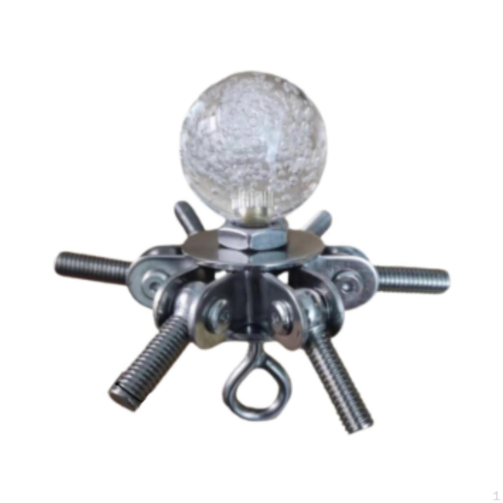 Center Angle Connection Roof Holder Steel 8mm Thread Tent Building Deliveries Campfire Frame