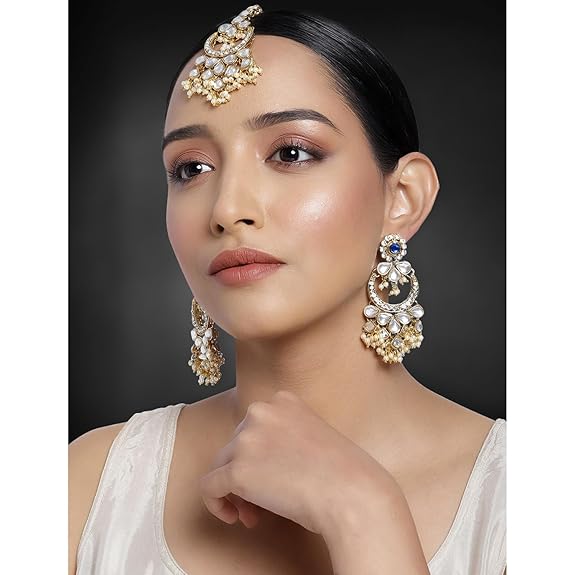 Kundan Traditional Ethnic Jewelry Set Gift for Women