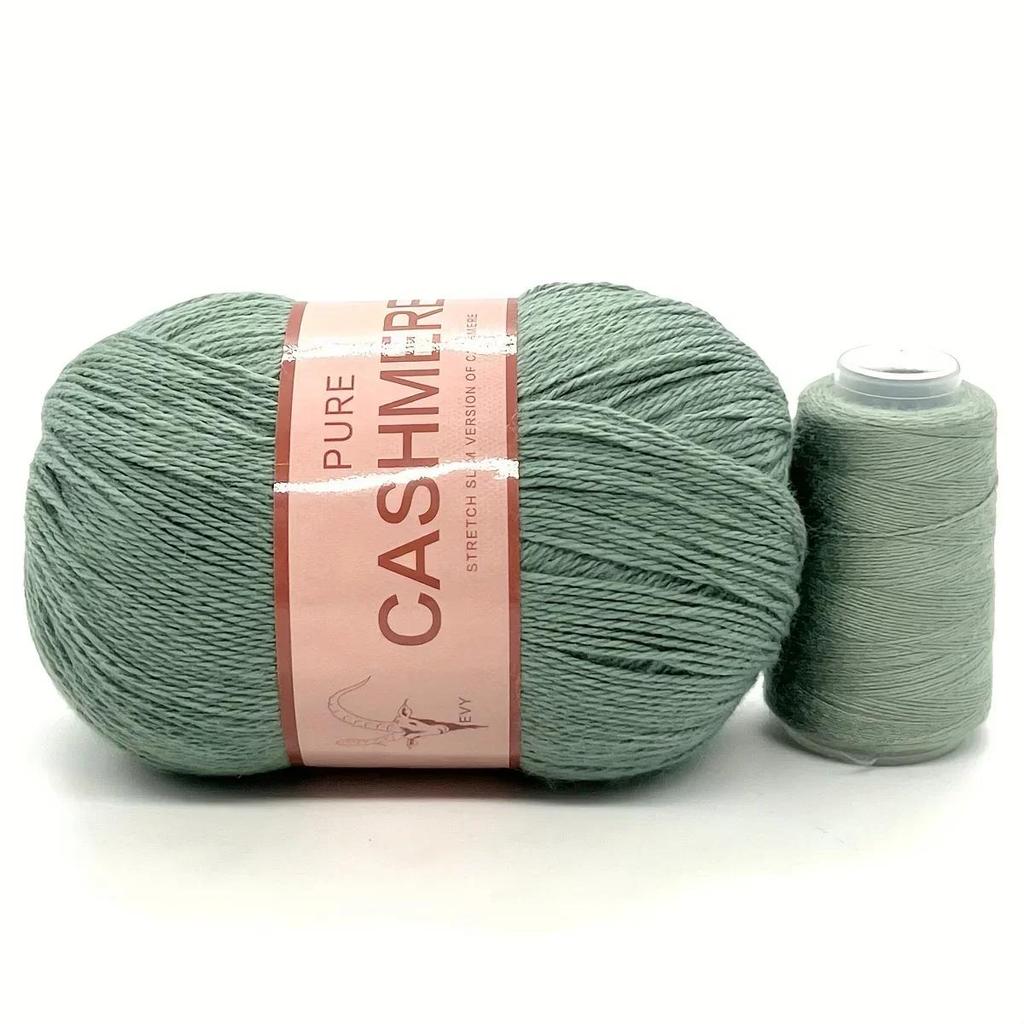 6 ovillos de lana de cachemira suave y cálida duradera vibrante lote de lana suave y gruesa manualidades DIY total 300g+120g