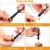 Feb.28PCS Precision Pin Vise Hand Drill Set Micro Twist Drill Bits For Electronic Assembling, Model Making