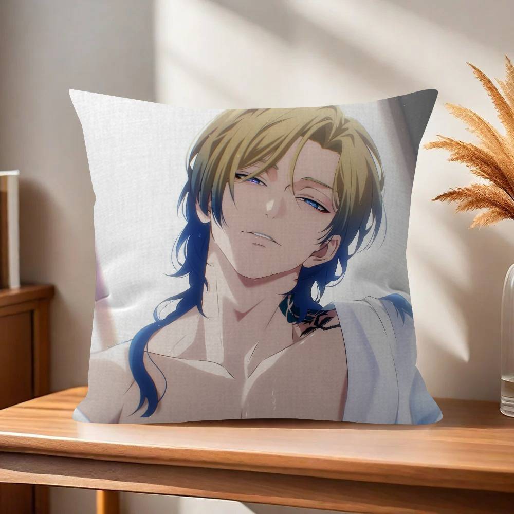 Anime mMichael cool Kaiser  Pillow Gift Home Office Decoration Bedroom Sofa Car Cushion Cover case 45x45