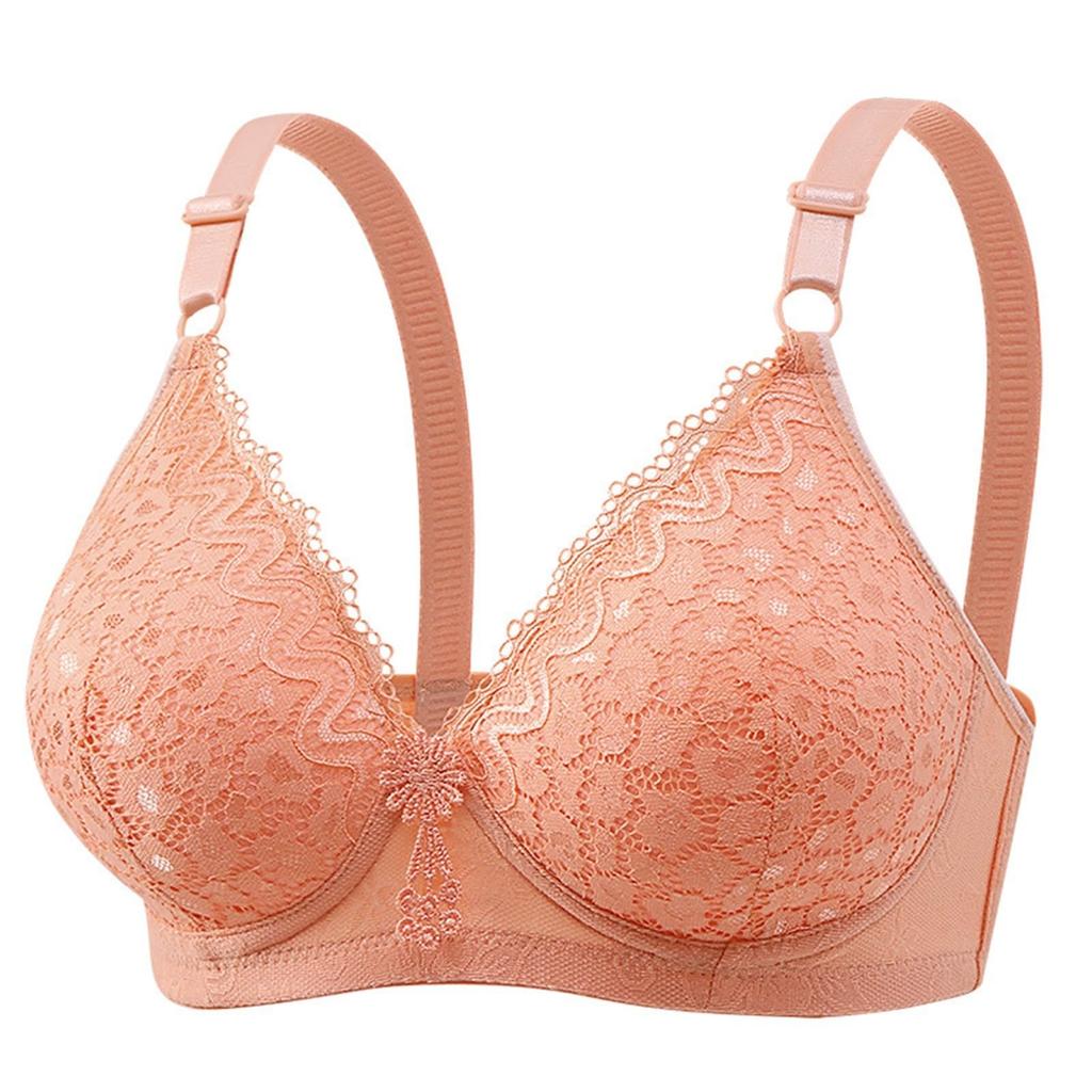 Lace Underwire Bra for Women Adjustable Straps Supportive Design Lightweight Breathable Fabric Comfortable Fit Everyday Wear