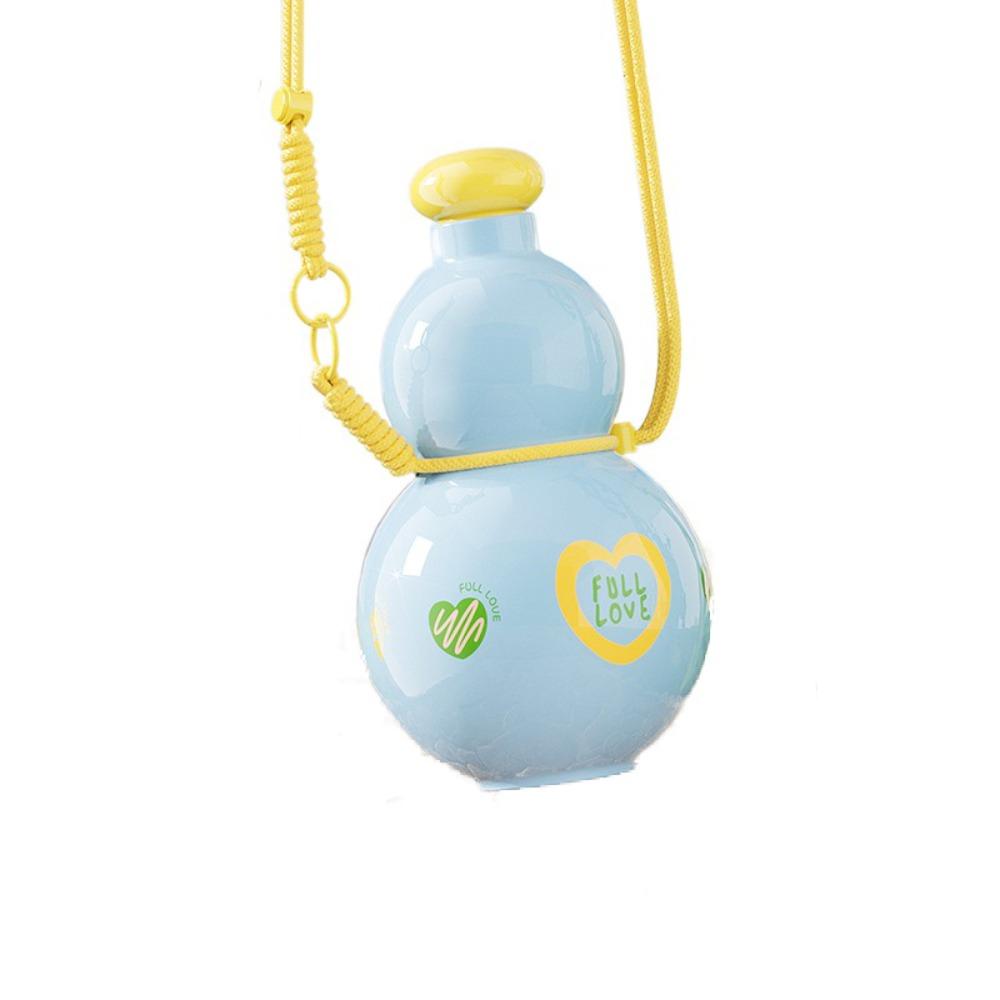Plastic Gourd Water Bottle Large Capacity Water Cup Cute Sport Bottle Office