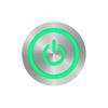 22mm Small Metal Button Latching Momentary Power Push Button Switch 3-6V/12V/24V/220V 5A for DIY Computer Car Panel Modification