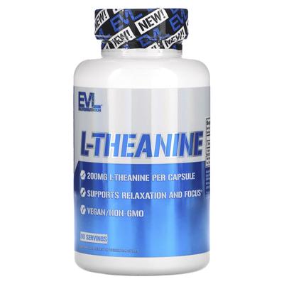 L-Teanina, 200 mg, 60 Capsule Vegetali