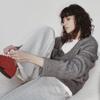 MO&Co. Women's Raccoon Wool Blend V-Neck Sweater