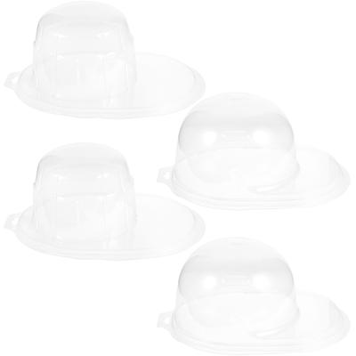2 Pcs Baseball Cap Storage Box Hat Stand Display Holder Desktop Marketing Caps Shaper Support Plastic Rack