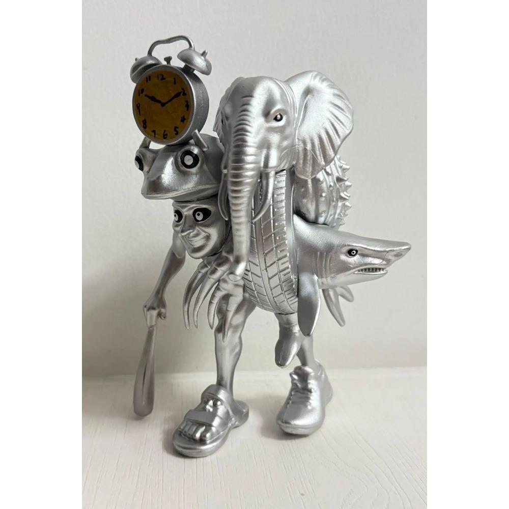 

Фигурки Гибридов Животных и Людей Тунг Тунг Сахур Тралалеро Тралала Фэнтезийный Декор для Стола Уникальная Скульптура Коллекционные Подарки бездна