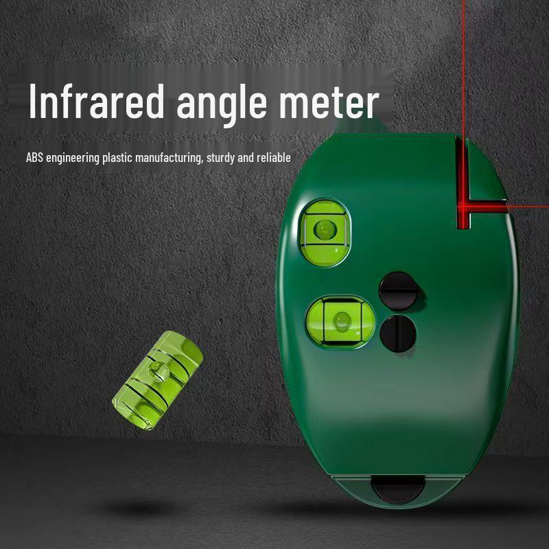 High-Precision Infrared Laser Right Angle Level with Automatic Ink Line Marker