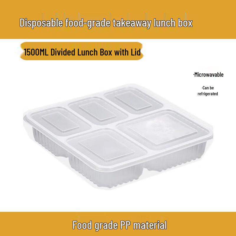 Tongyuan Disposable Compartmented Food Containers with Lids