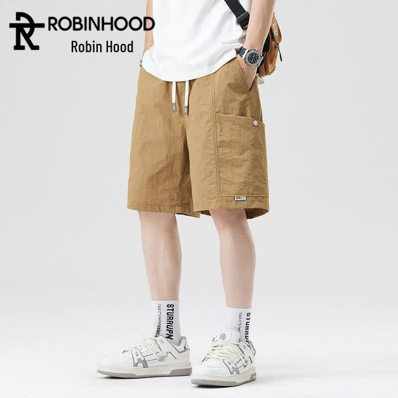 ROBINHOOD Men s Ice Silk Cargo Shorts M