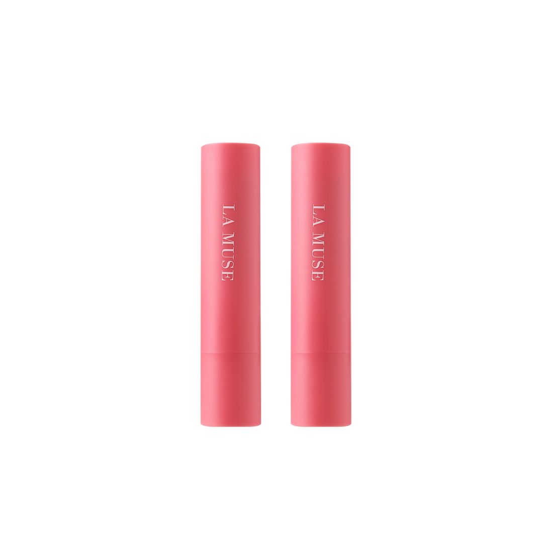 LA MUSE Delicious Plumping Lip Plumper Sparkling Pink x 2