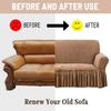 High Stretch Bubble Grid Sofa Cover Easy Fitted Sofa Couch Cover with Skirt Durable Washable Furniture Protector for Living Room