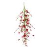 Valentine Centerpiece Decoration Romantic Door Decor Valentine's Day Heart Teardrop Swag Wreath Artificial Red Pink for Wedding