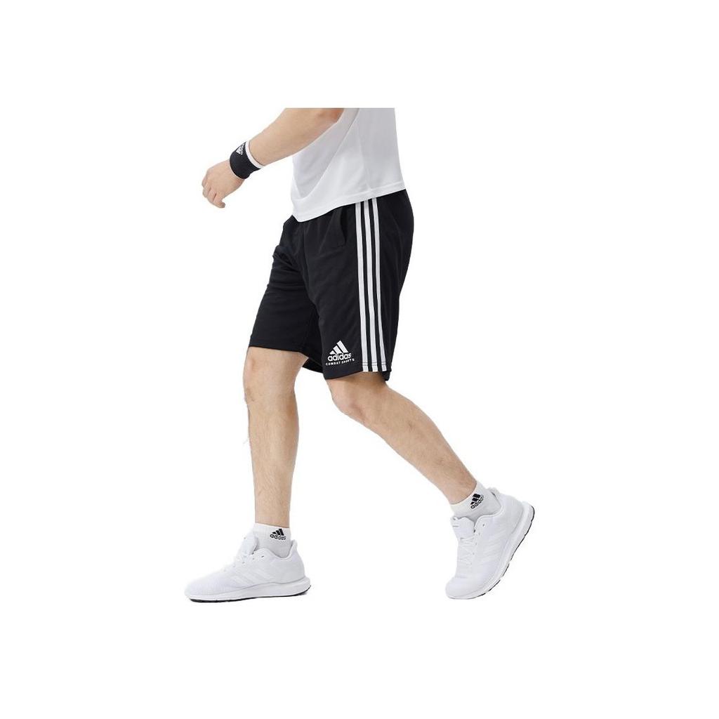 Adidas Sports Lifestyle Series Loose Fit Three Stripes Casual Shorts Men Shorts Black S21ATMSH2-BW