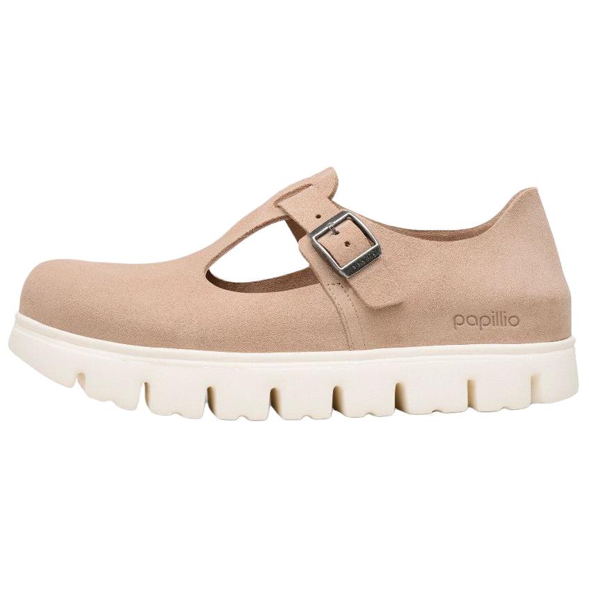 Birkenstock Papillio Suede Platform Mary Jane