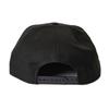 New Era 9FIFTY Standard Fit Flat Bill Snapback Black Cap,