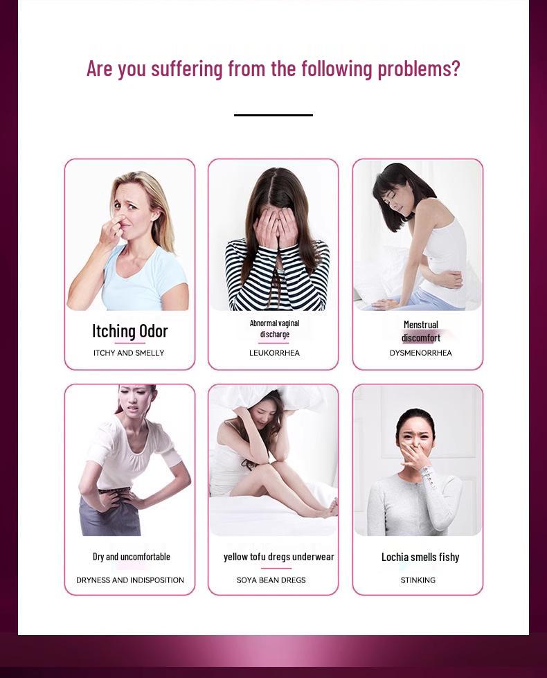 Absorventes Hidratantes Antibacterianos à Base de Ervas Snow Lotus para Higiene Íntima Feminina