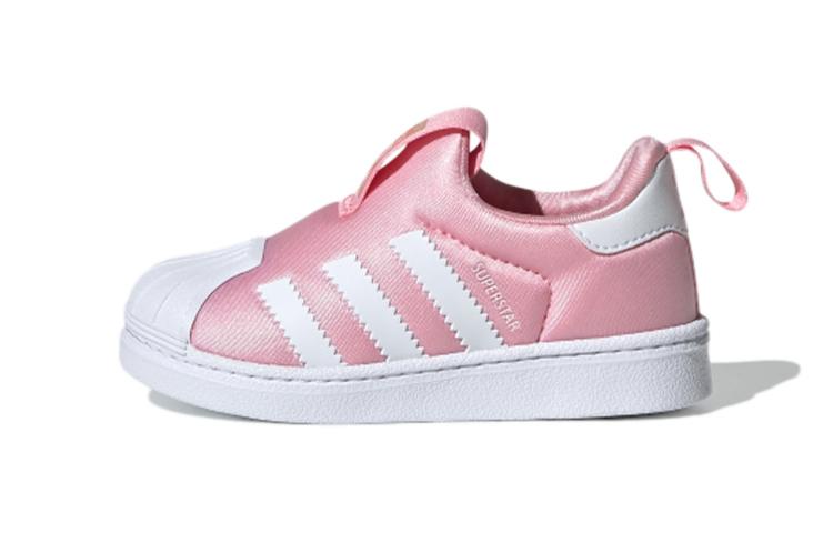 

Adidas Originals SUPERSTAR 360 I Mesh Abrasion Resistant Low top Skateboard Shoes White Pink Infant And Toddler EF9178 20