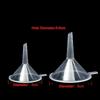 Mini Transparent Funnel Small Mouth Liquid Oil Hopper Plastic Gadgets Home Kitchen School Laboratory Experimental Supplies Tools