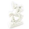 [H4863] - White 'Napoleon On Horseback' Figurine